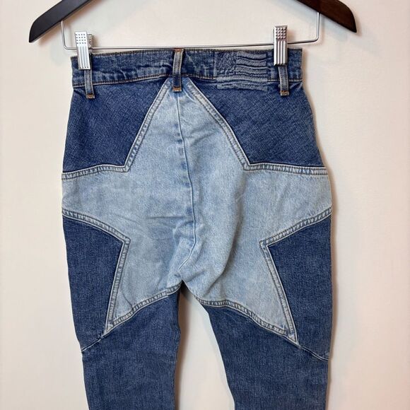 REVICE Venus Crop Star Two Tone Stretch Taper
Jeans size 27 - Picture 6 of 12